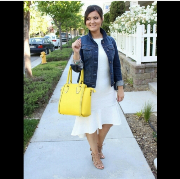 New York & Company Dresses & Skirts - New York & Co.  High Low White Dress Sz. M NWT